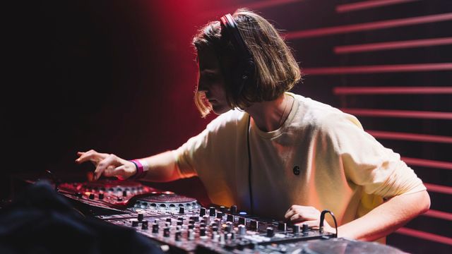 Una de las dj en la edición anterior del festival MUTEK / MUTEK
