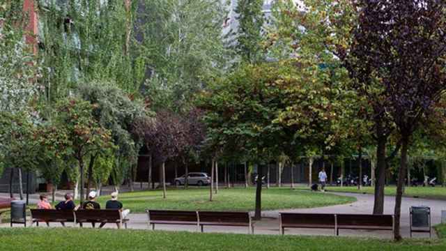 Los jardines del Camp de Sarrià, donde estuvo el histórico estadio del Espanyol / AYUNTAMIENTO DE BARCELONA