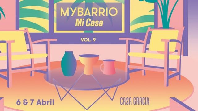 Cartel de la comunidad creativa barcelonesa que se celebra en Casa Gracia / MYBARRIO