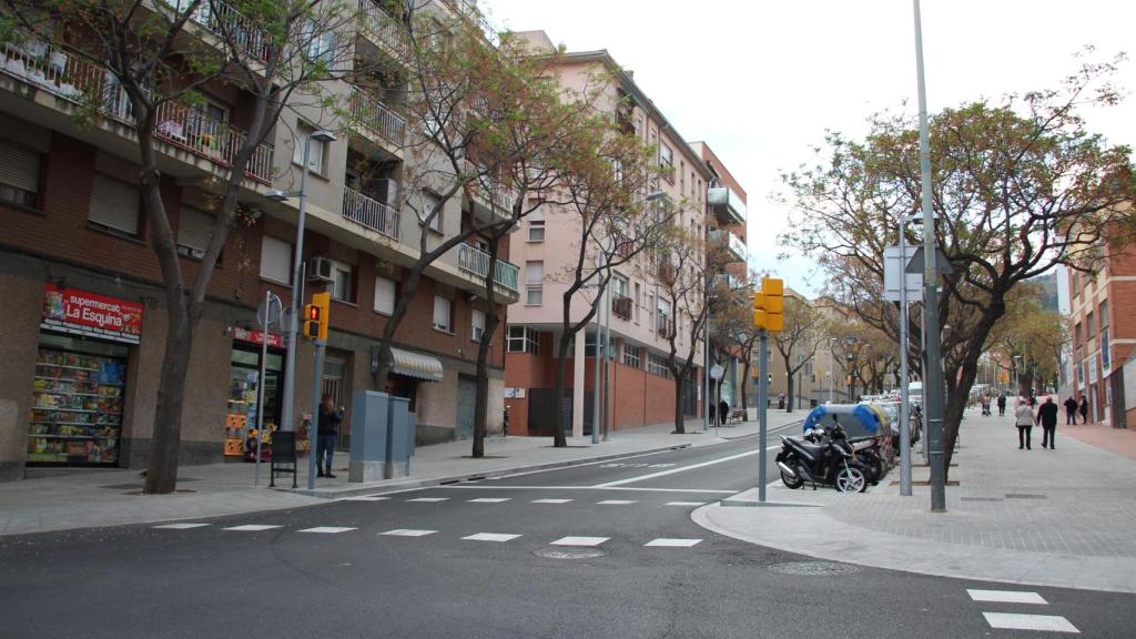 El carrer d’Almansa de Verdun en una imatge d’arxiu