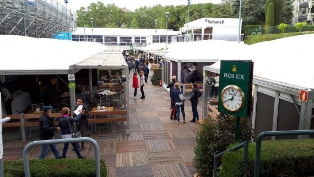 Calle central del Village en una edición anterior