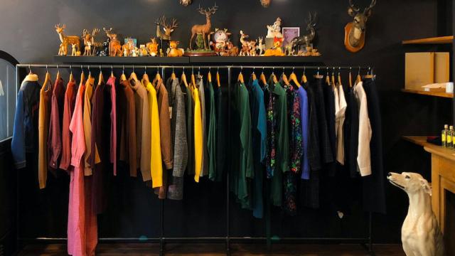 Interior de Boo Store, tienda para comprar camisetas originales / BOO BARCELONA