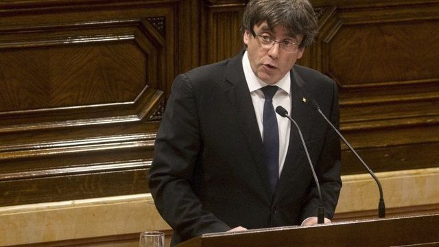 Carles Puigdemont es un perfil de político antagonista al que representa Batlle / EFE
