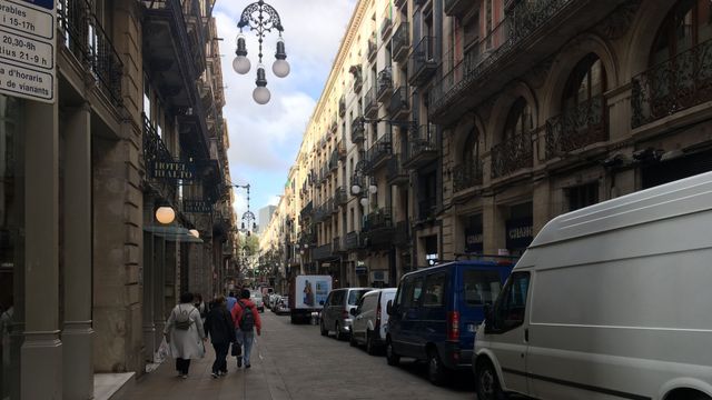 Calle Ferran, en el barrio Gòtic / CR