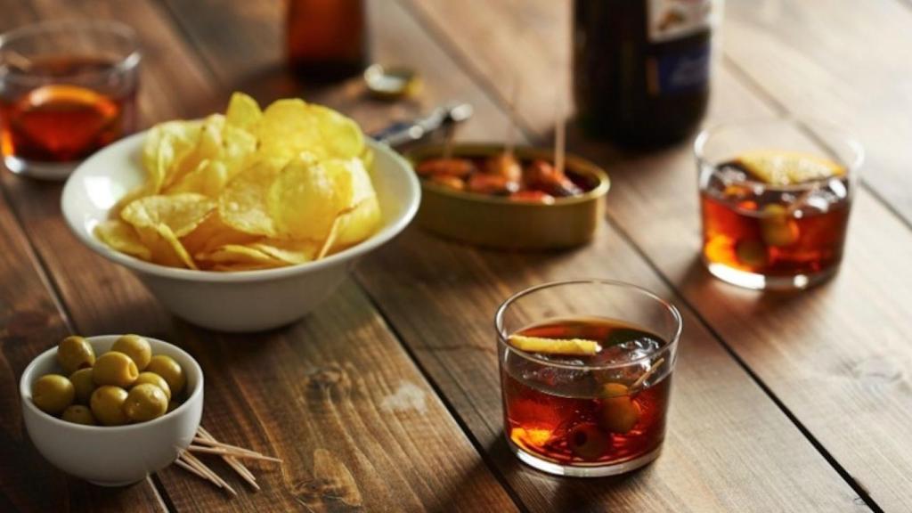 Vermuts en una terrassa de Barcelona