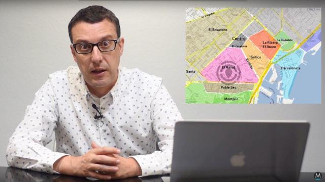 El director de Metrópoli Abierta, Lluís Regàs, habla sobre la situación en el CAP Raval Nord / LENA PRIETO