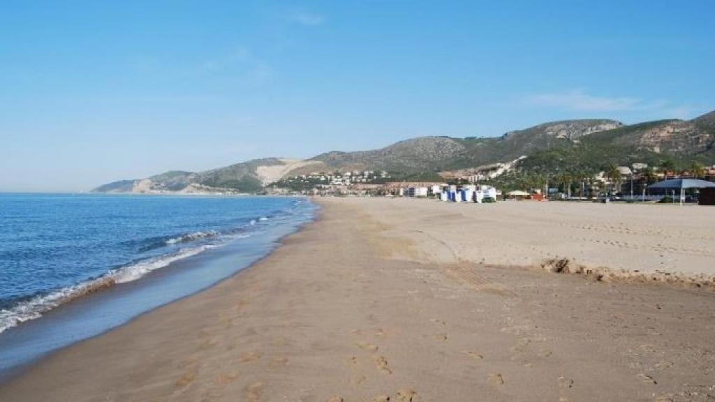 Playa de Castelldefels en una imagen de archivo