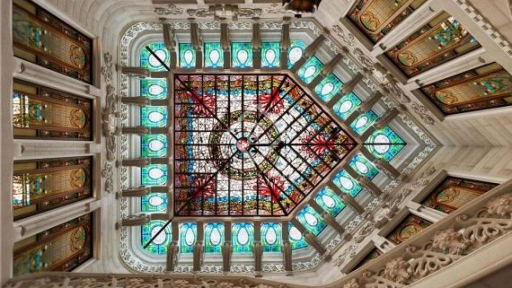 Interior de la Casa Burés, edifici modernista de Barcelona