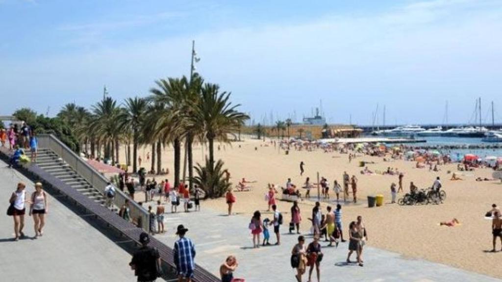 Playa de Somorrostro en Barcelona 