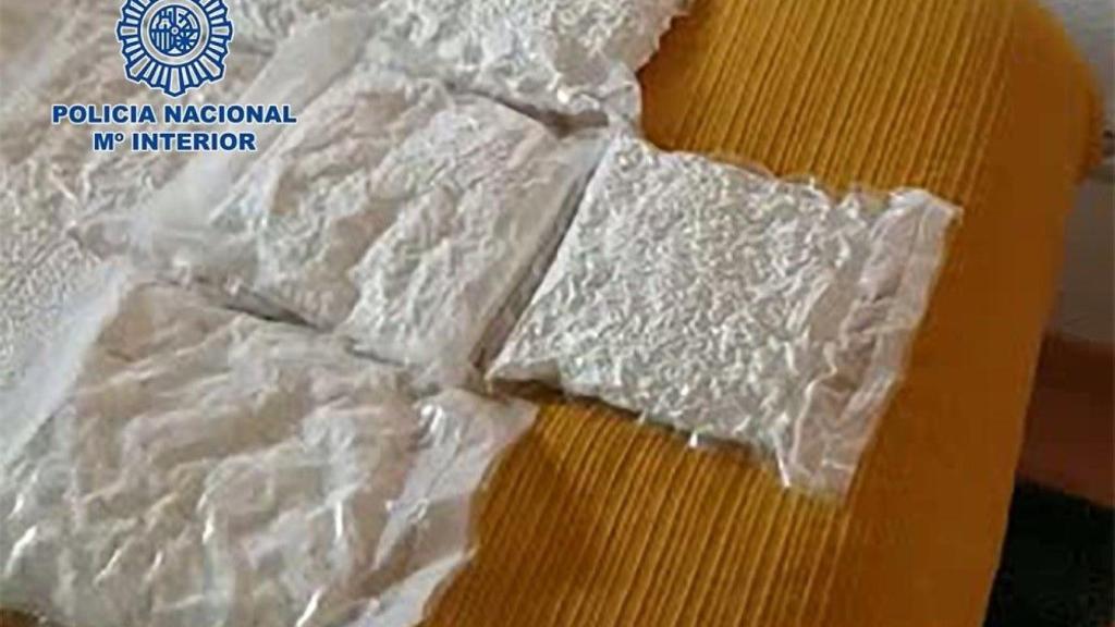 Borses de cocaïna confiscada per la Policia