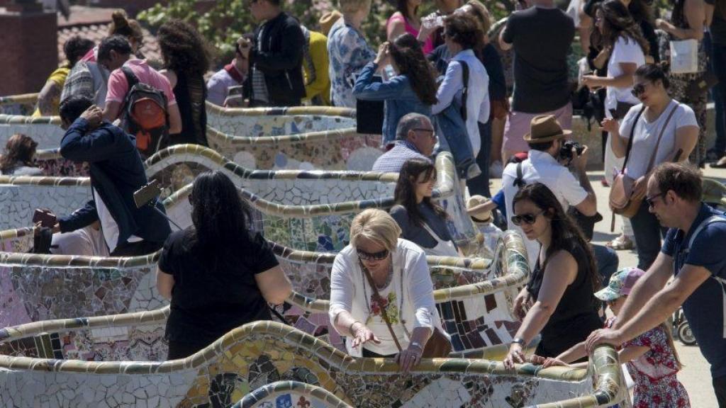 El parc Güell és un dels principals atractius de Barcelona per als turistes