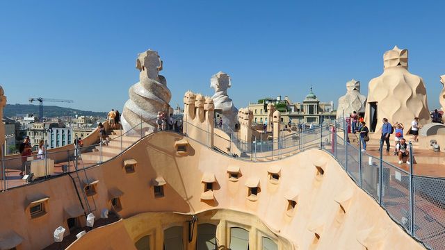 La terraza de La Pedrera es uno de sus principales atractivos / PIXABAY