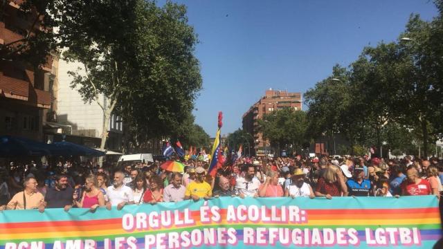 Una imagen de archivo de la pasada manifestación del Pride de Barcelona / EUROPA PRESS