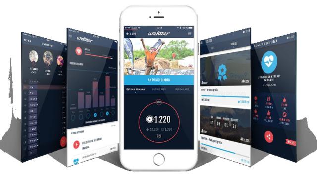 Aplicación WeFitter de Wellnes Gamification / MA