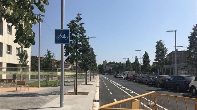 Un tramo de la calle de Pere IV reformada / EUROPA PRESS
