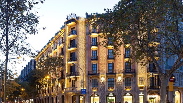 El hotel Monument en paseo de Gràcia