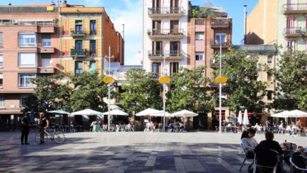 Plaça del Sol del barri de Gràcia / AJUNTAMENT DE BARCELONA