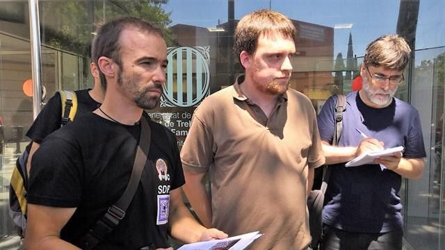 Isaac Flix, portavoz del sindicato de montadores 'riggers'