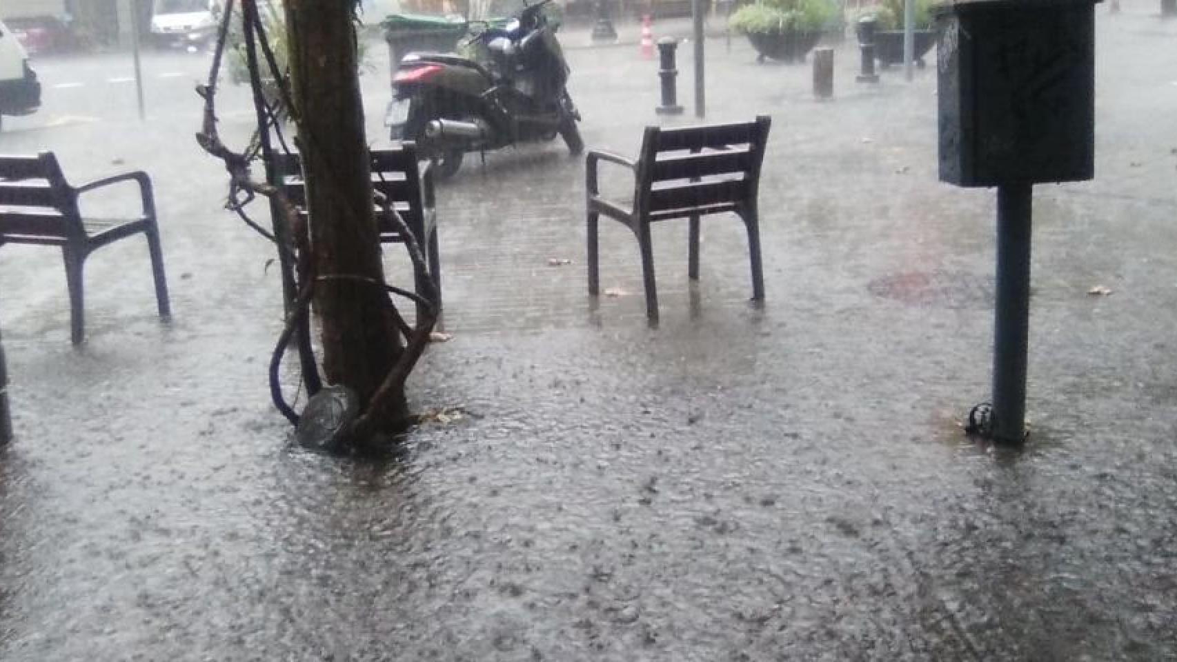 Lluvia sobre Barcelona / A O