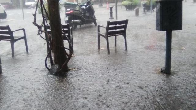 Lluvia sobre Barcelona / A O