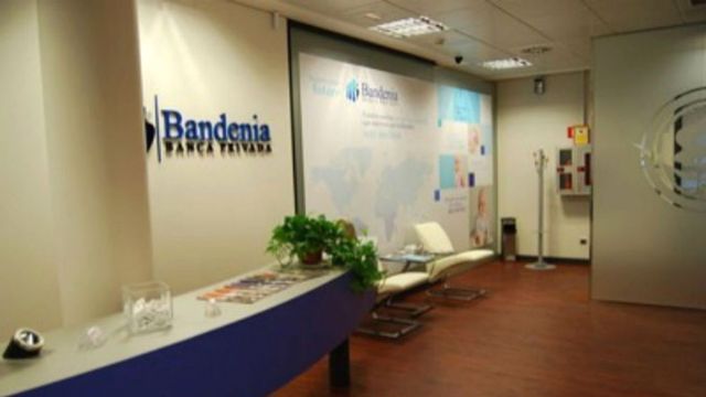 Oficina de Bandenia, el banco que ha timado a un empresario en Barcelona/ BANDENIA