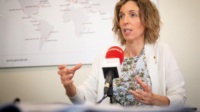 La candidata del PDECat a la Presidencia de la Generalitat, Àngels Chacón / EUROPA PRESS