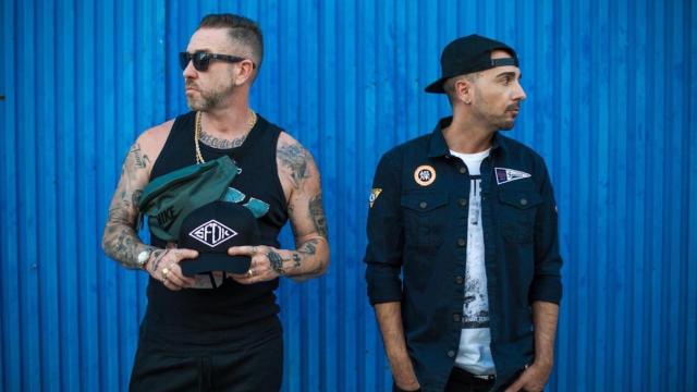 Zatu y Acción Sánchez, los integrantes del grupo sevillano de hip hop SFDK