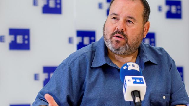 El portavoz de Catalunya en Comú, Joan Mena / EFE