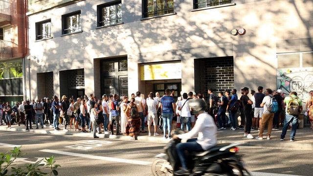 Oficina de extranjería del Passeig de Sant Joan de Barcelona / ACN
