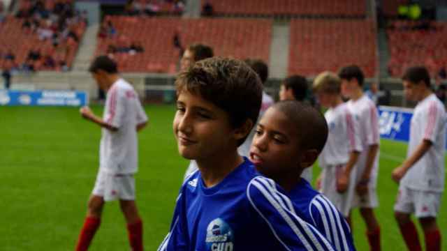 Una partido de la Danone Nations Cup / FLICKR