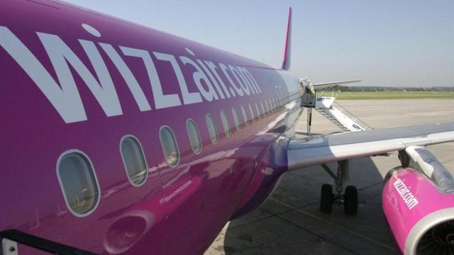 Un avión de la aerolínea Wizz Air / EUROPA PRESS