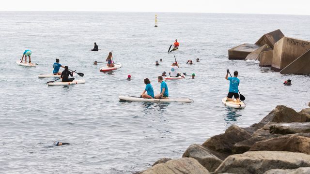 Los voluntarios han recogido 637 kg del fondo marino de Barcelona / DIAGONAL MAR