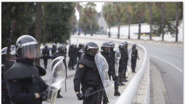 Agentes de la Guardia Civil, desplegados / TWITTER @DRPAVITO1