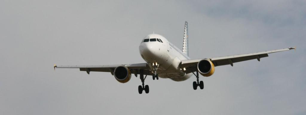 Un avión en una imagen de archivo