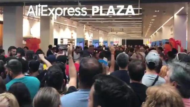 Apertura de la tienda de Aliexpress en Madrid / ALIEXPRESS ESPAÑA vía TWITTER