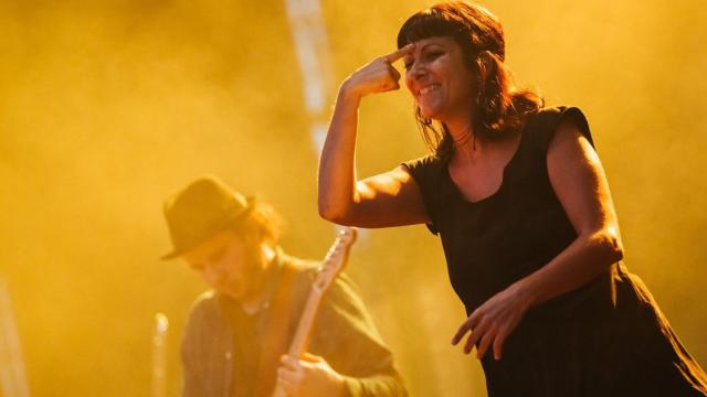 Patricia Ruiz en un concierto del Festival Esperanzah! / Gisela Jané