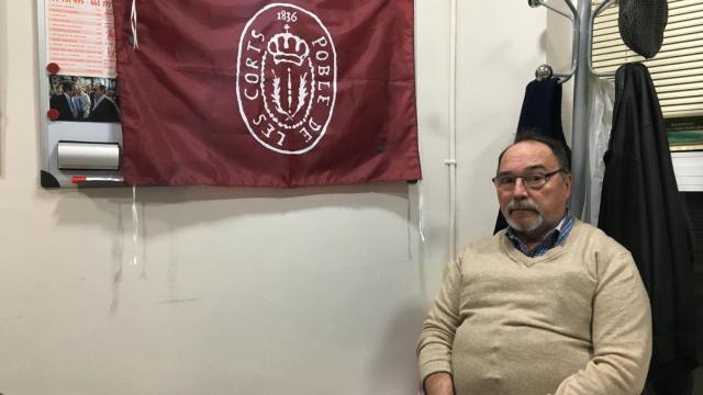 Josep Maria Menéndez, presidente de la Asociación de Vecinos de Sant Ramon / RP