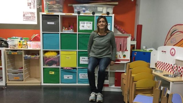 María José García en el Casal d'Infants del Raval / ALBA LOSADA