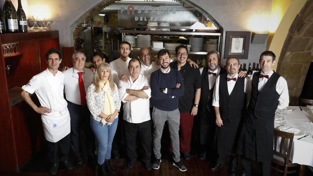 'Staff' del restaurant Passadís del Pep de Barcelona / EUROPA PRESS