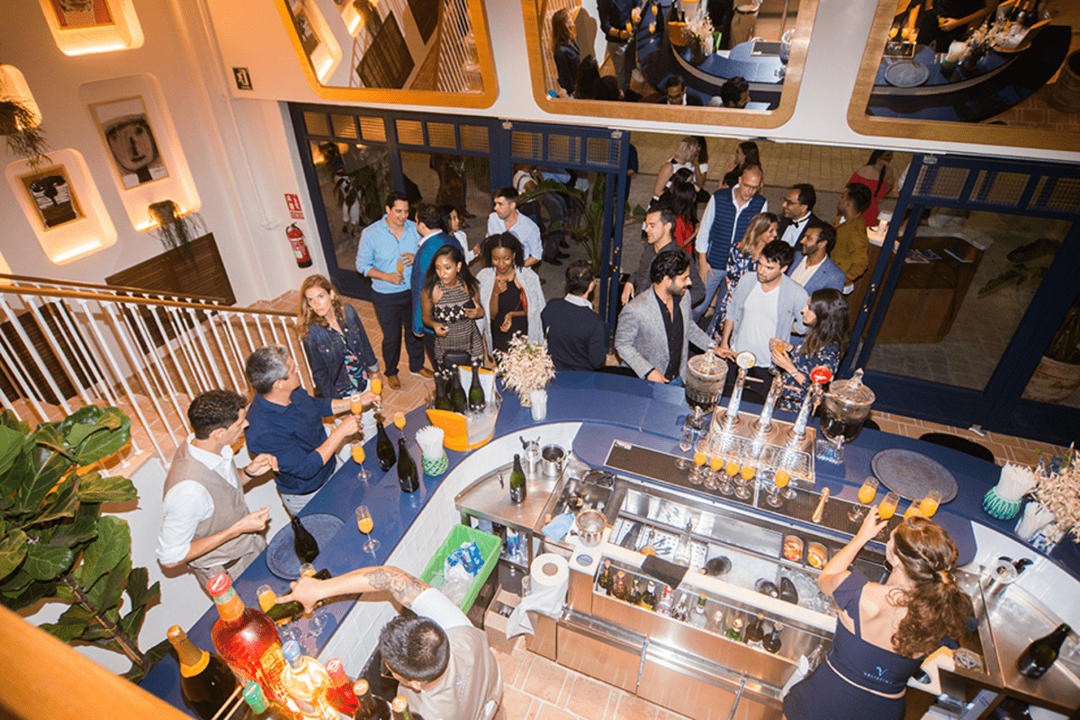 Espacio interior del Velissima Barcelona / VELISSIMA