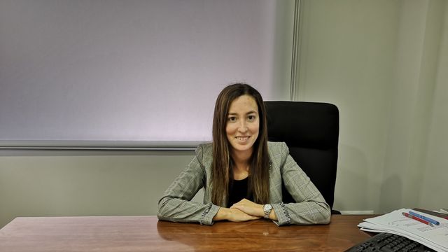 La psicóloga forense Marta Vizcaíno en su despacho de Barcelona.