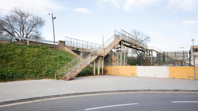El puente de la calle de Santander / AYUNTAMIENTO DE BARCELONA