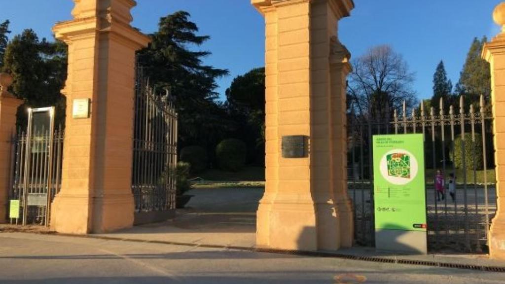 Entrada als Jardins del Palau de Pedralbes / RP