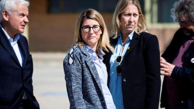 Los concejales del grupo municipal de JxCAT Elsa Artadi, Ferran Mascarell y Neus Munté / EFE