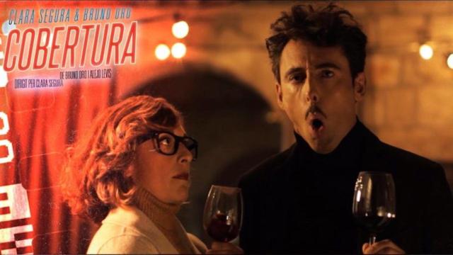 Clara Segura y Bruno Oro, en el cartel de 'Cobertura'