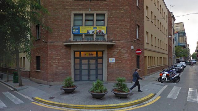 Colegio La Salle Barceloneta en el que se ha detectado un caso de tuberculosi pulmonar / GOOGLE MAPS