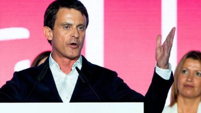 Manuel Valls y Eva Parera / EFE