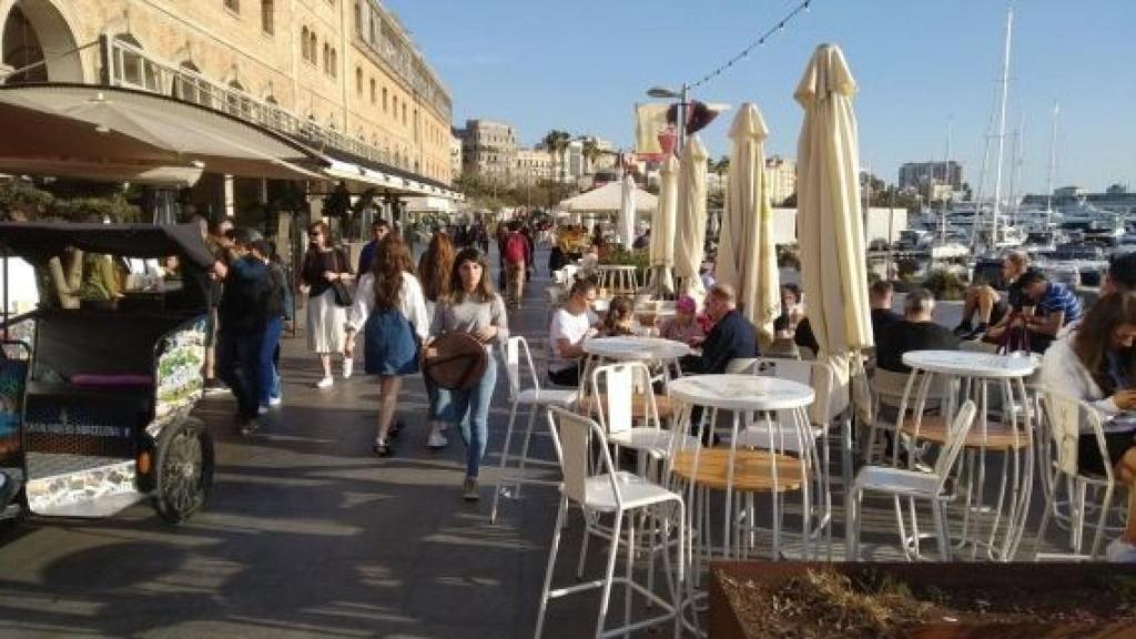 Una terrassa a Barcelona