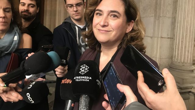 Ada Colau, que ha pedido calma y confianza absoluta ante el coronavirus / EUROPA PRESS