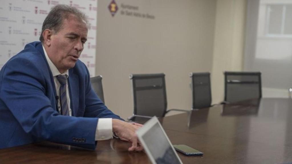 Joan Callau, ex alcalde de Sant Adrià del Besòs / LENA PRIETO
